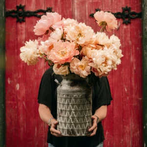 a bunch of peonies delivered to your door